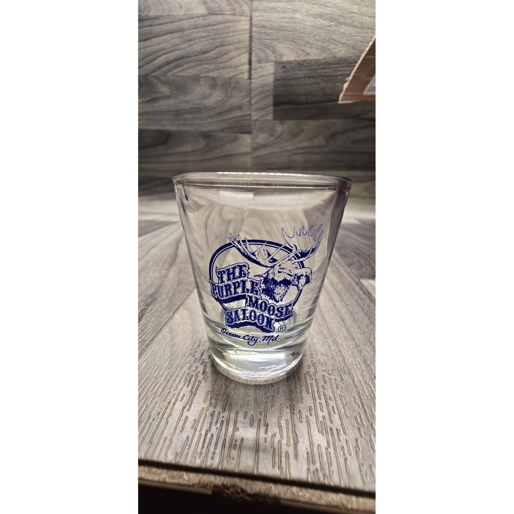 The Purple Moose Saloon Ocean City, MD Collectible Shot Glass